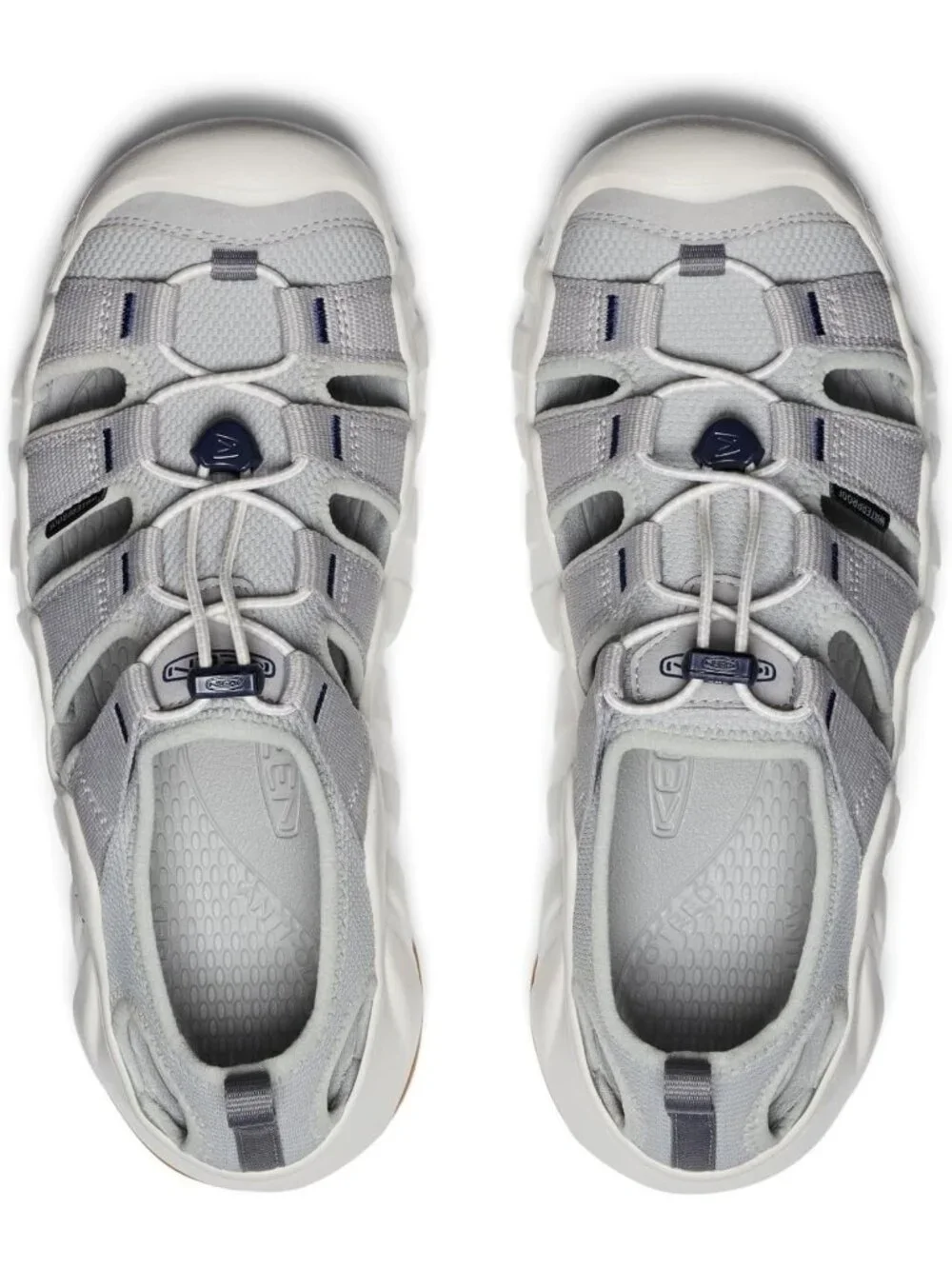Men's Grey Hyper port Closed Toe Breathable Easy On Comfortable Sandal Shoes